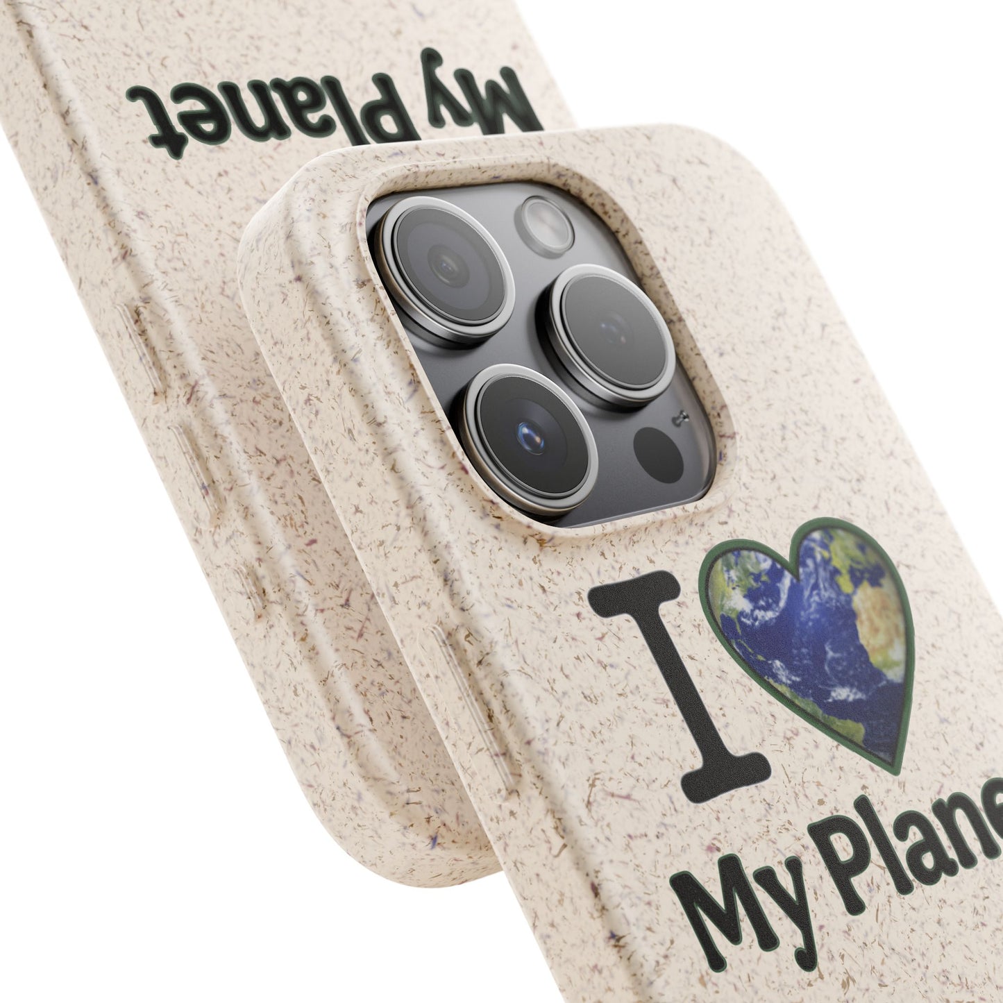 Eco-Friendly iPhone Case - I ❤️ My Planet