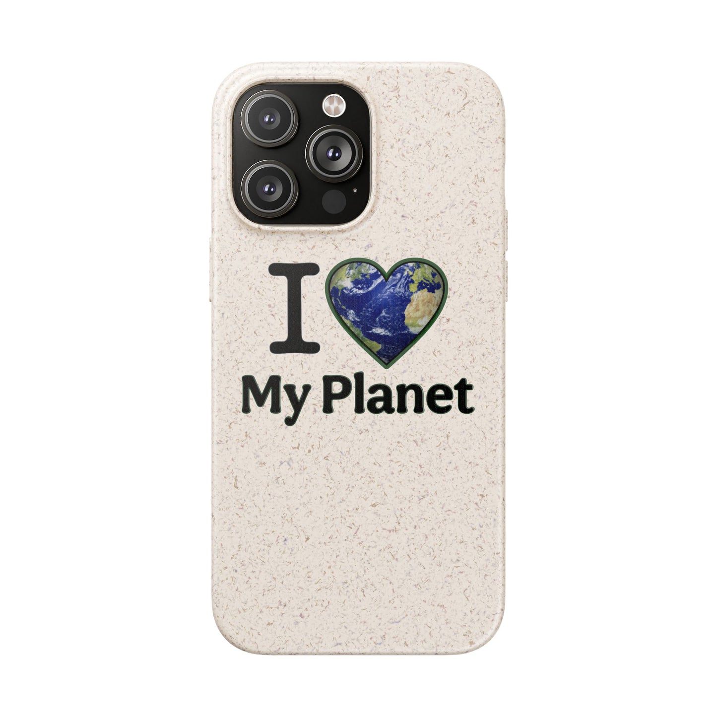 Eco-Friendly iPhone Case - I ❤️ My Planet