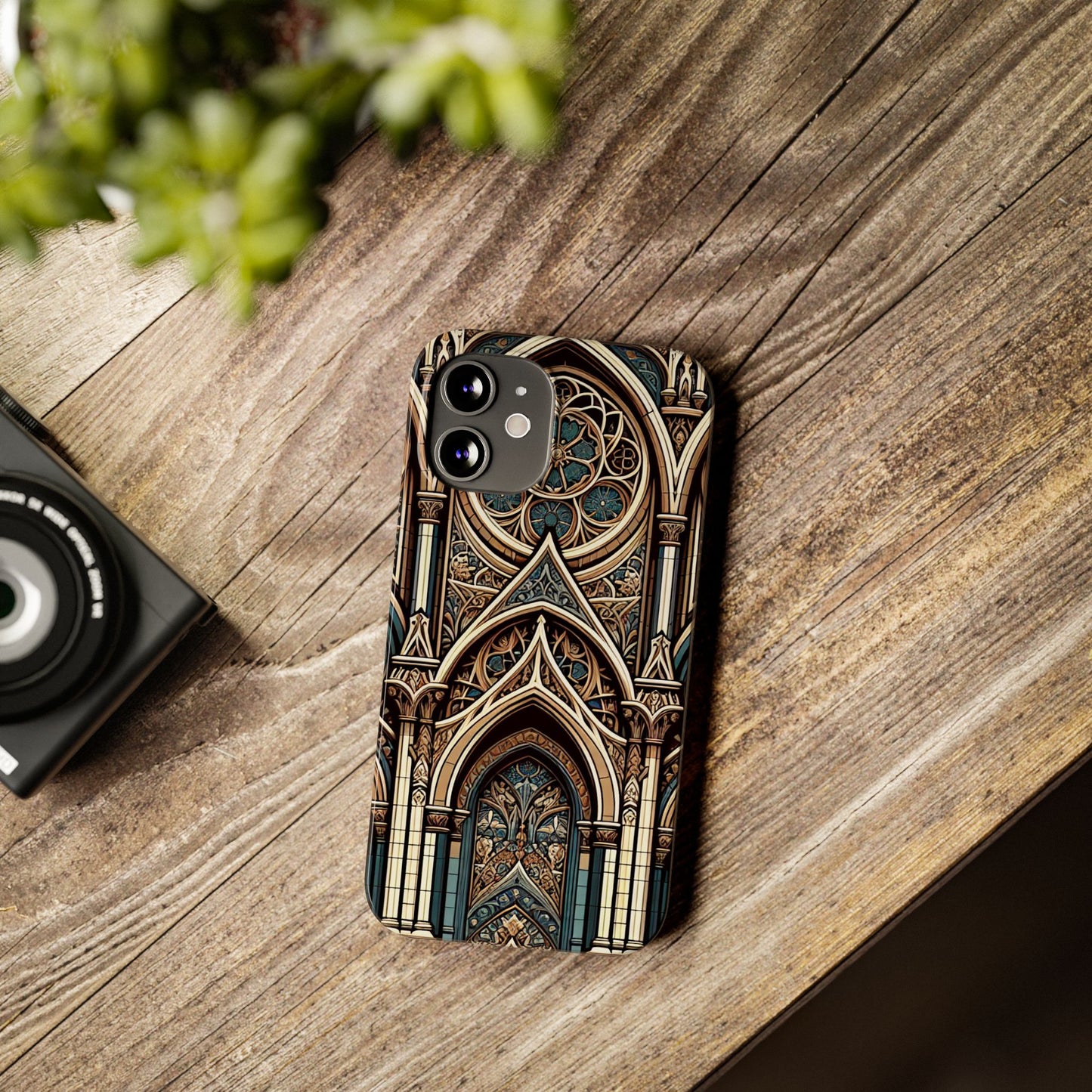 Stylish Cchurch pattern design - iPhone case