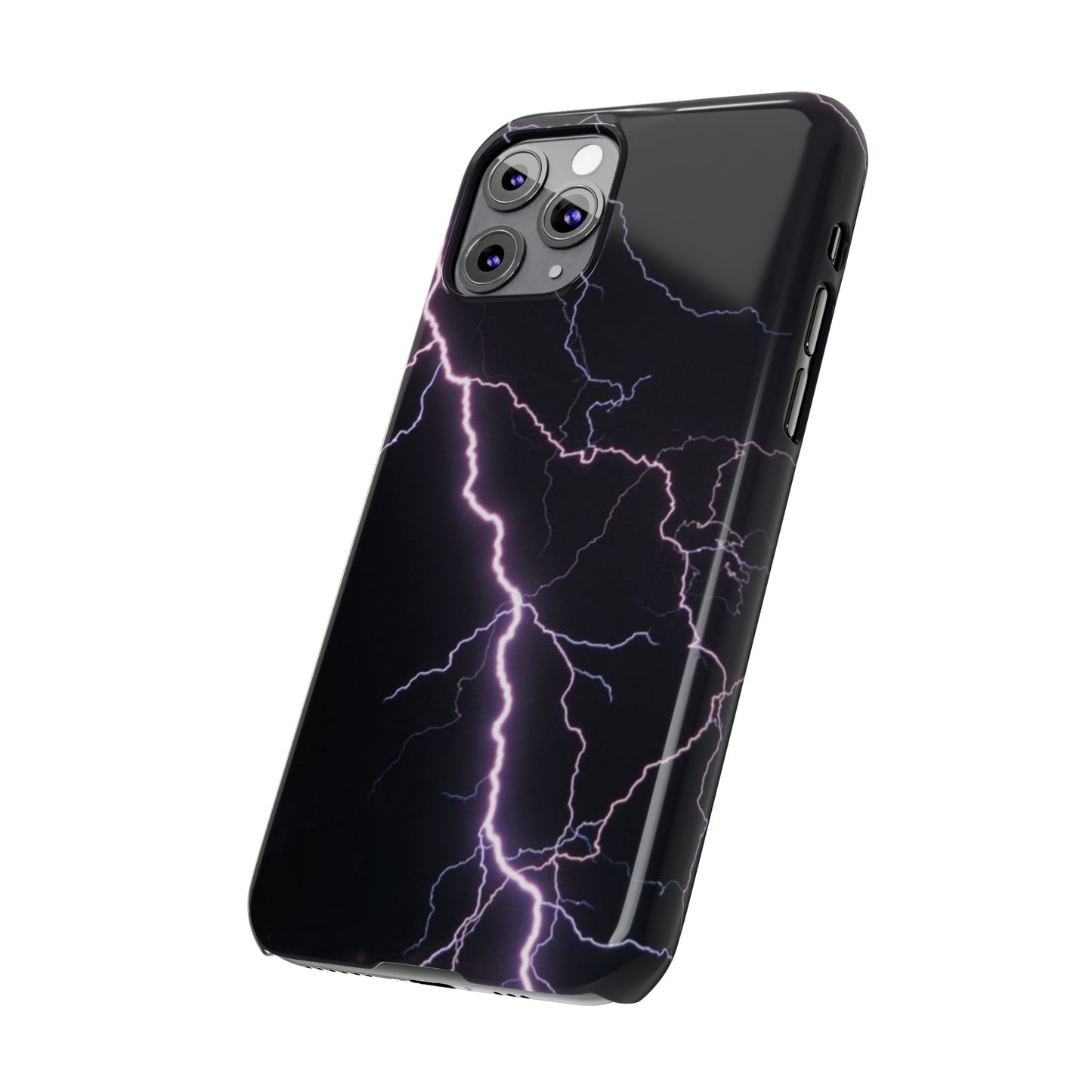 Lightning Bolt Slim Phone Case - Edgy, Stylish Protection for Your Device