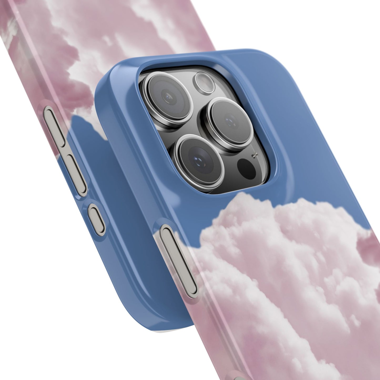 Pastel Cloud Slim Phone Case - Aesthetic Phone Accessory for Dreamers