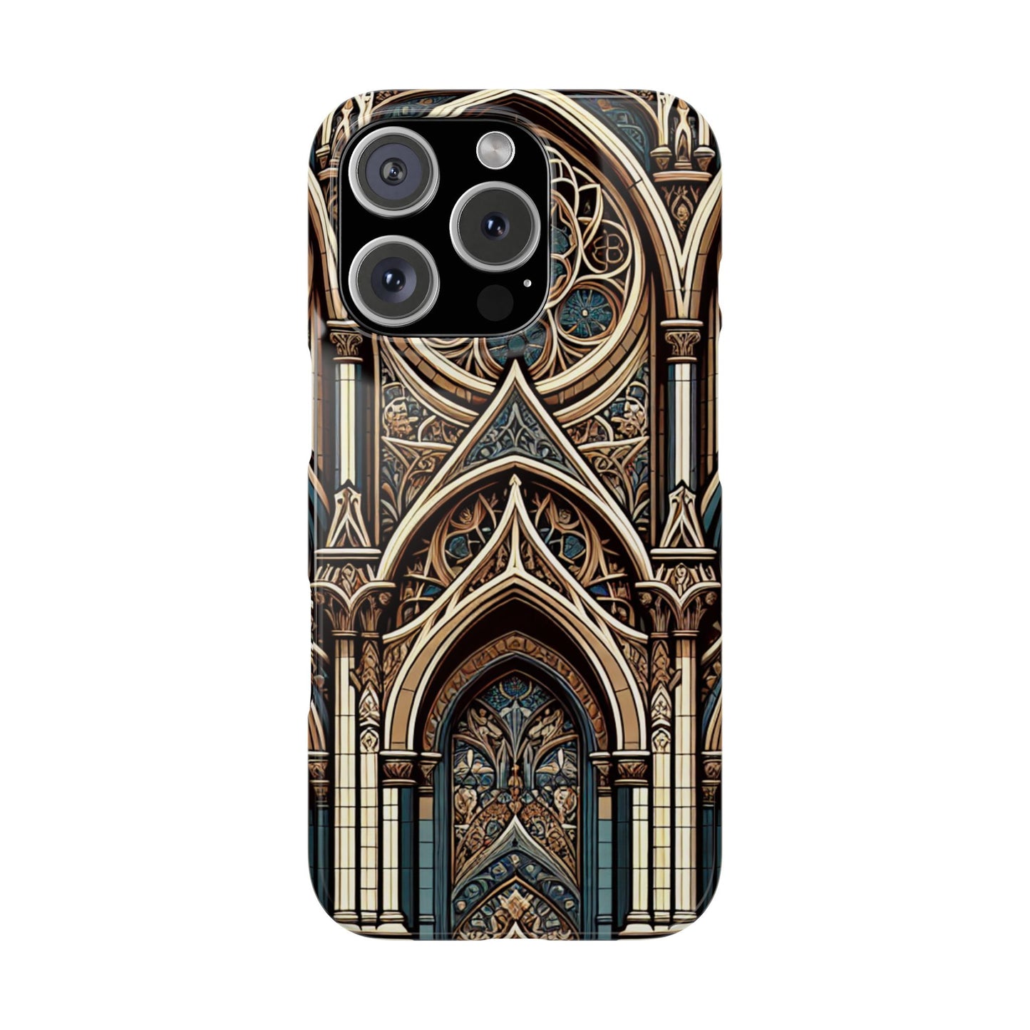 Stylish Cchurch pattern design - iPhone case