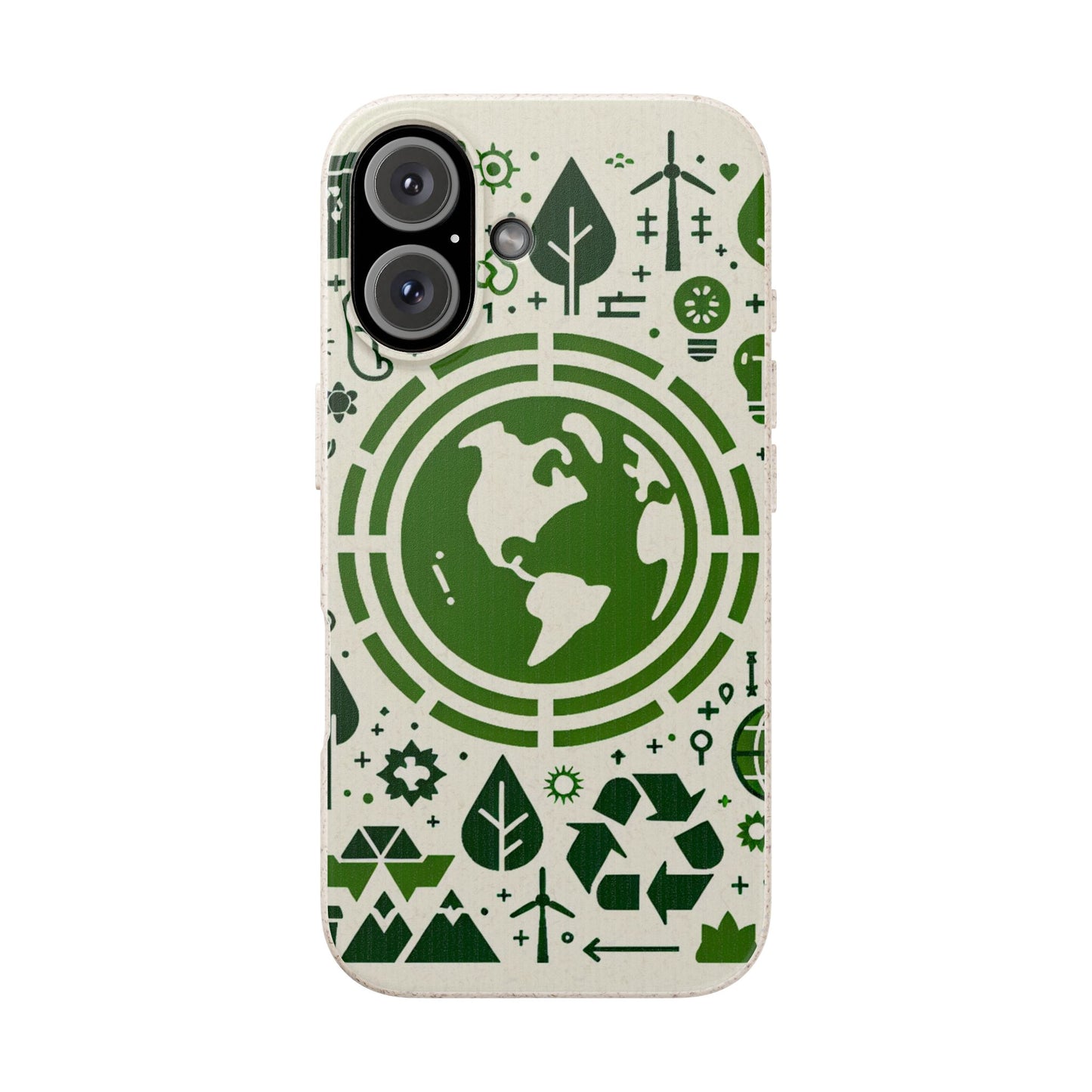 Eco-Friendly Biodegradable Phone Case - Earth & Nature Design