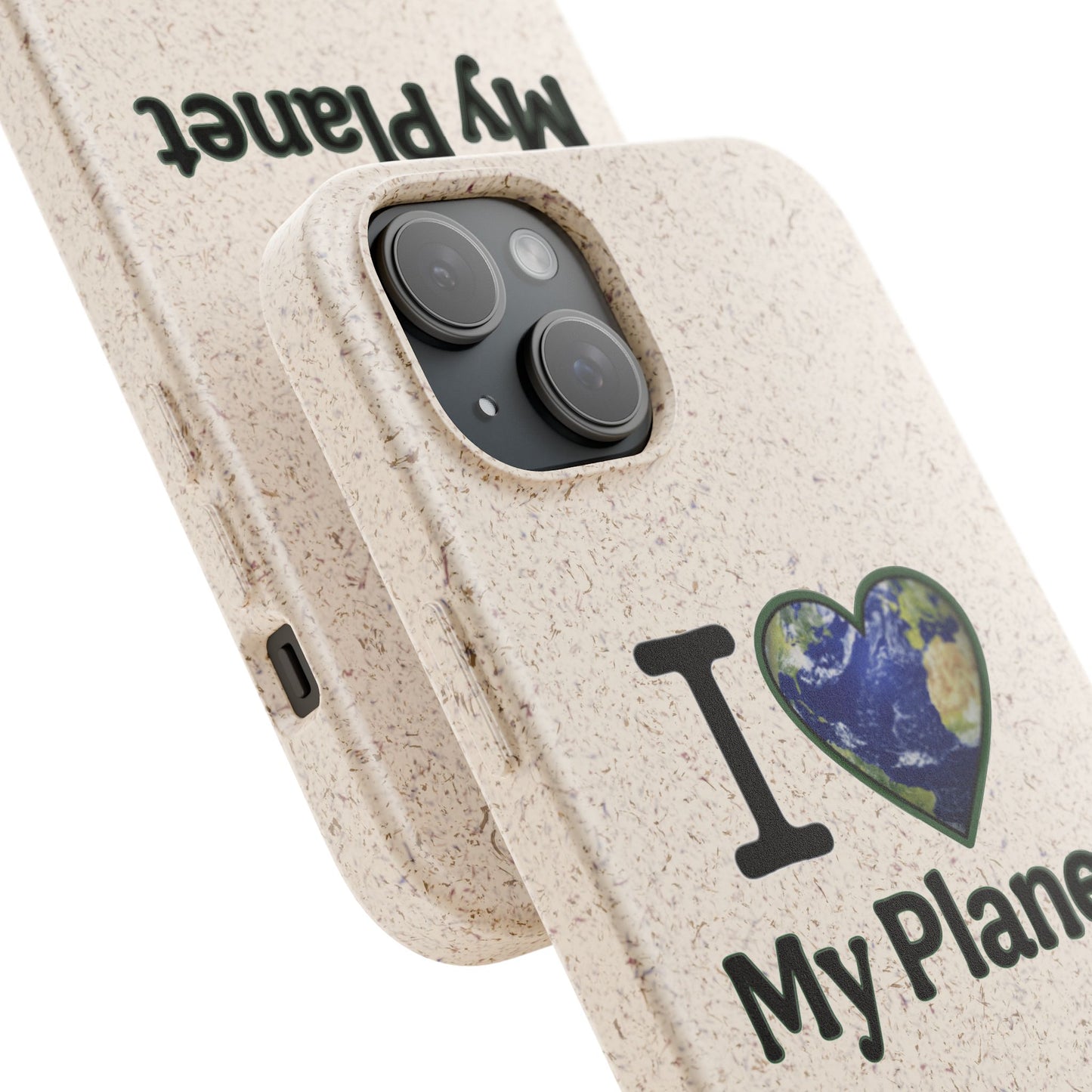 Eco-Friendly iPhone Case - I ❤️ My Planet