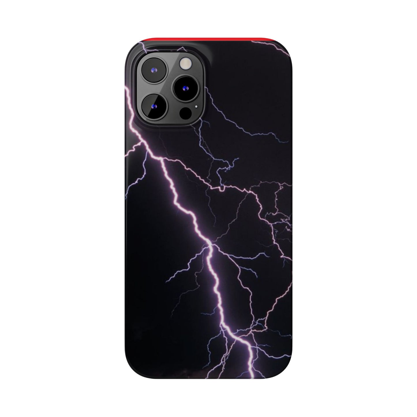 Lightning Bolt Slim Phone Case - Edgy, Stylish Protection for Your Device