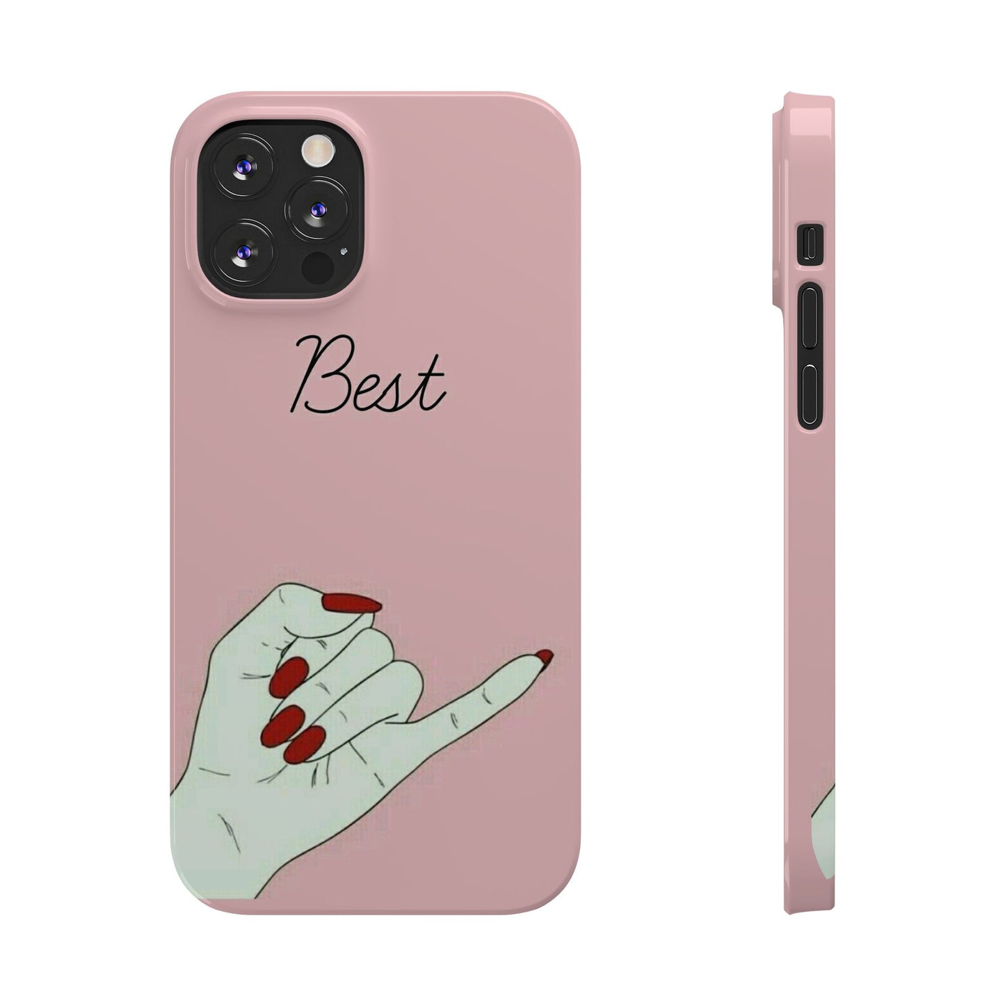 Best Slim Phone Case – Chic Nail Art Design for Trendsetters