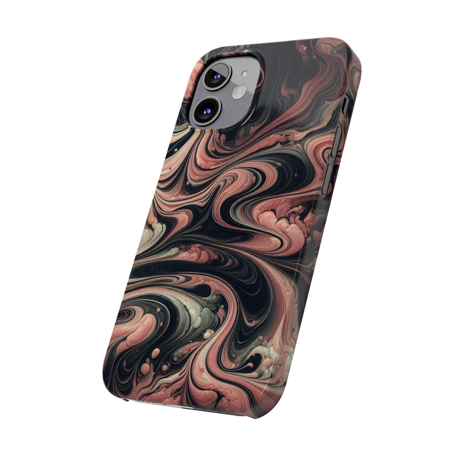 "Trending" Pink Marble design - iPhone case