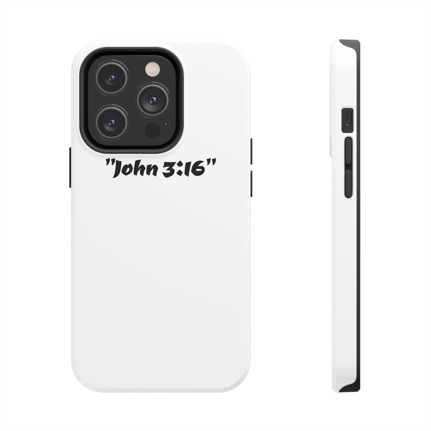 Bible verse "John 3:16" (V2) - Tough iPhone Case