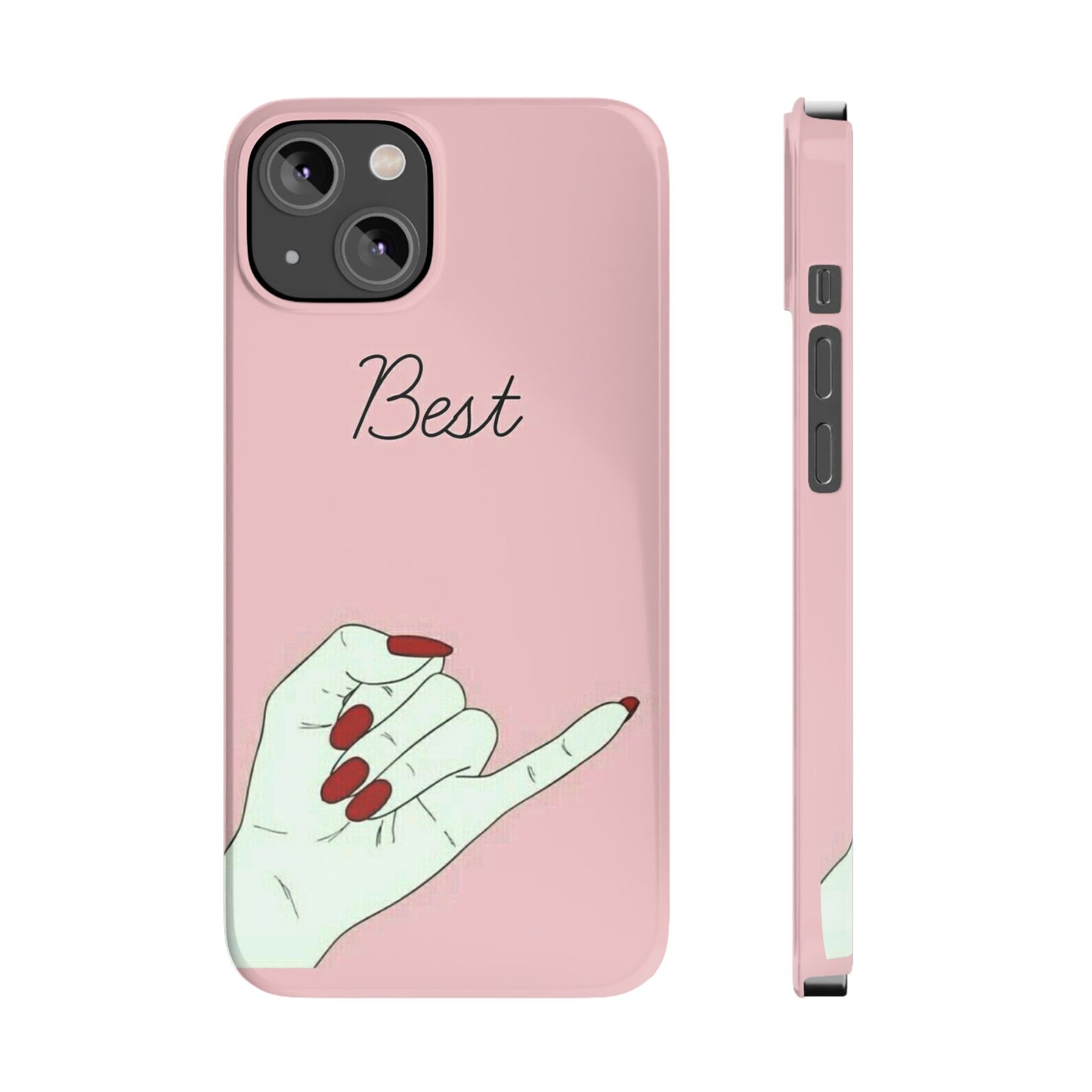 Best Slim Phone Case – Chic Nail Art Design for Trendsetters