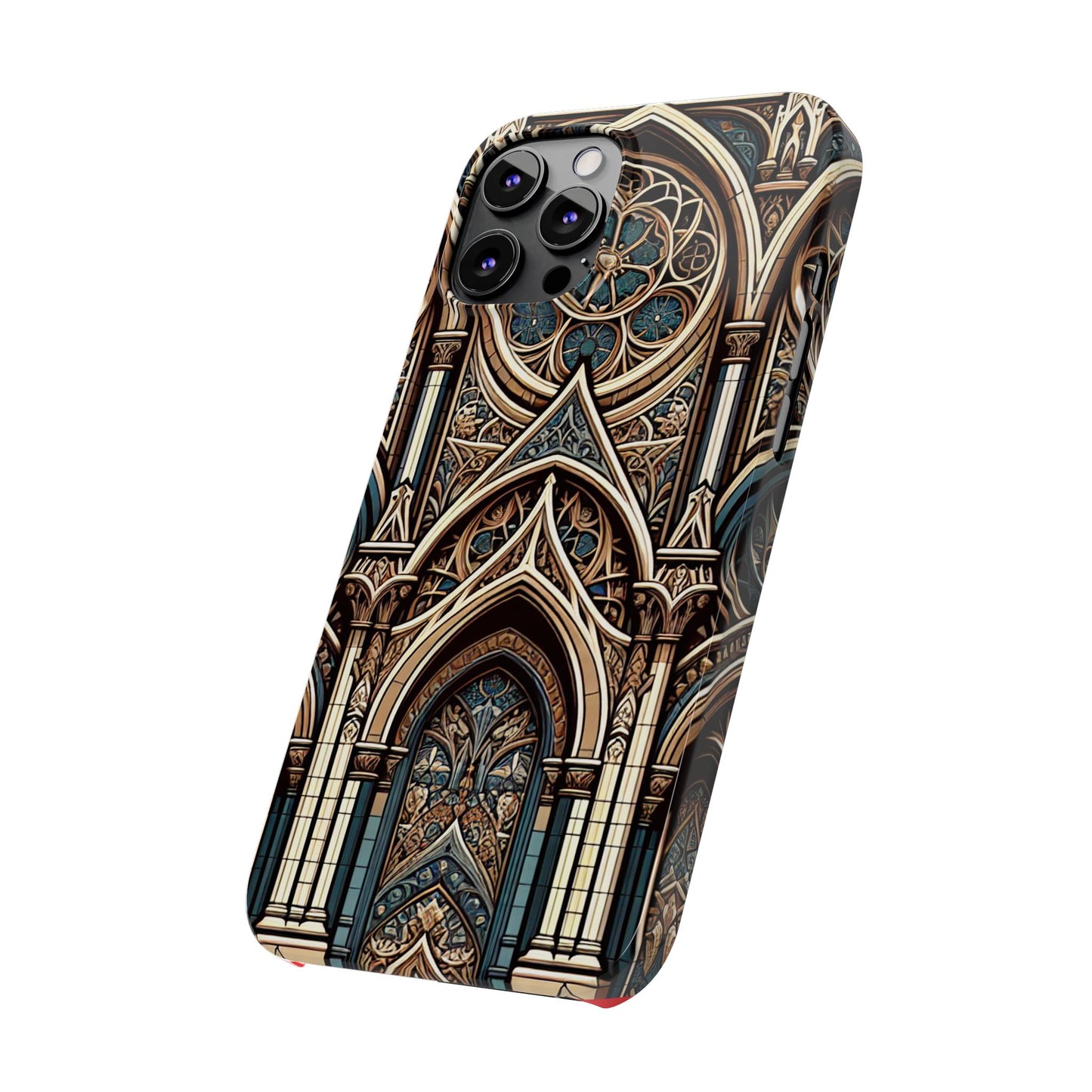 Stylish Cchurch pattern design - iPhone case