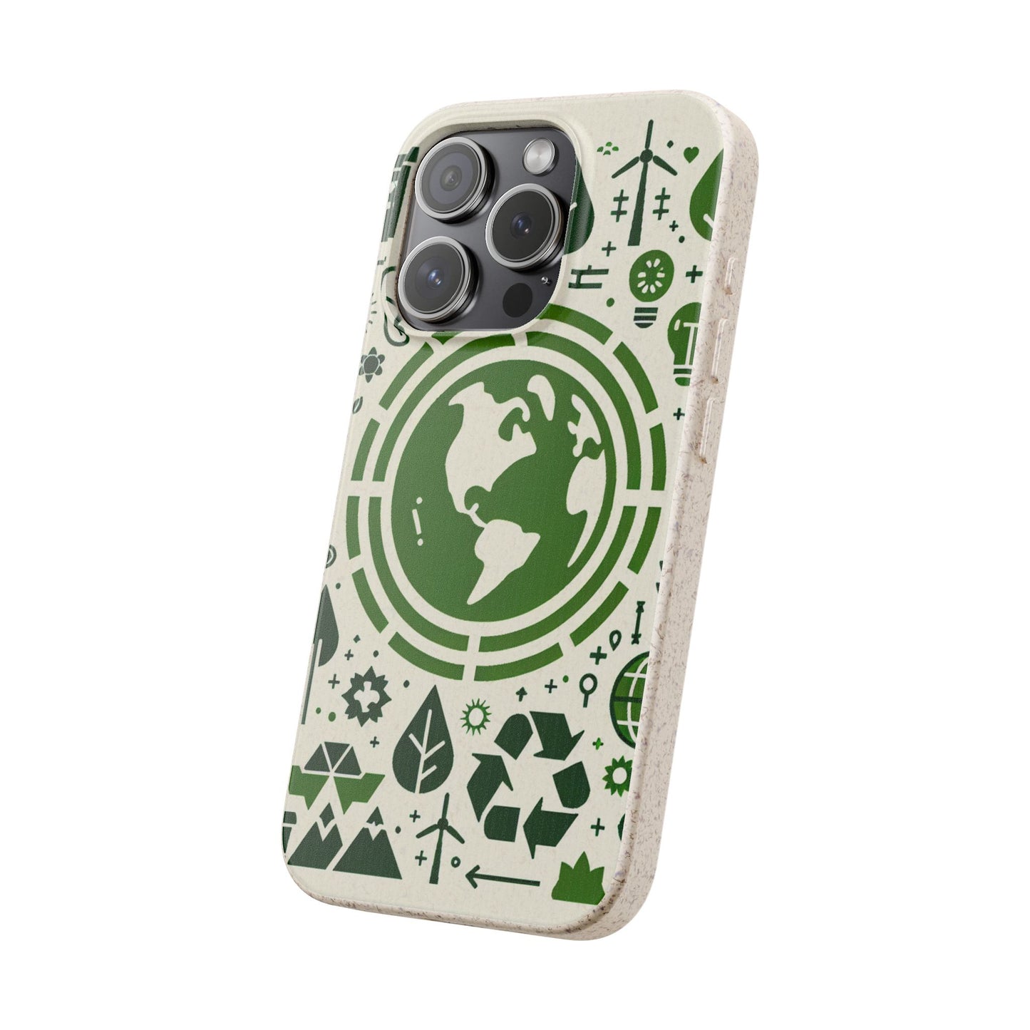 Eco-Friendly Biodegradable Phone Case - Earth & Nature Design