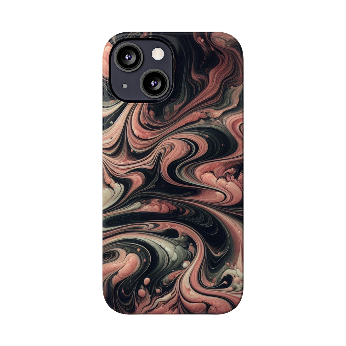 "Trending" Pink Marble design - iPhone case