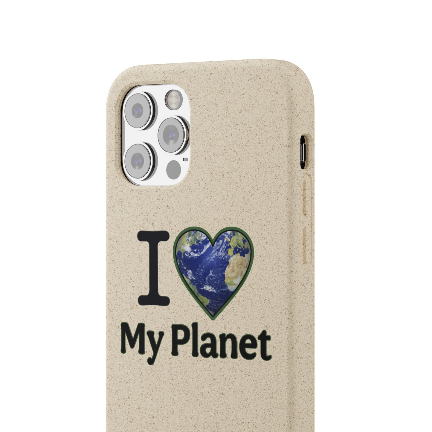 Eco-Friendly iPhone Case - I ❤️ My Planet