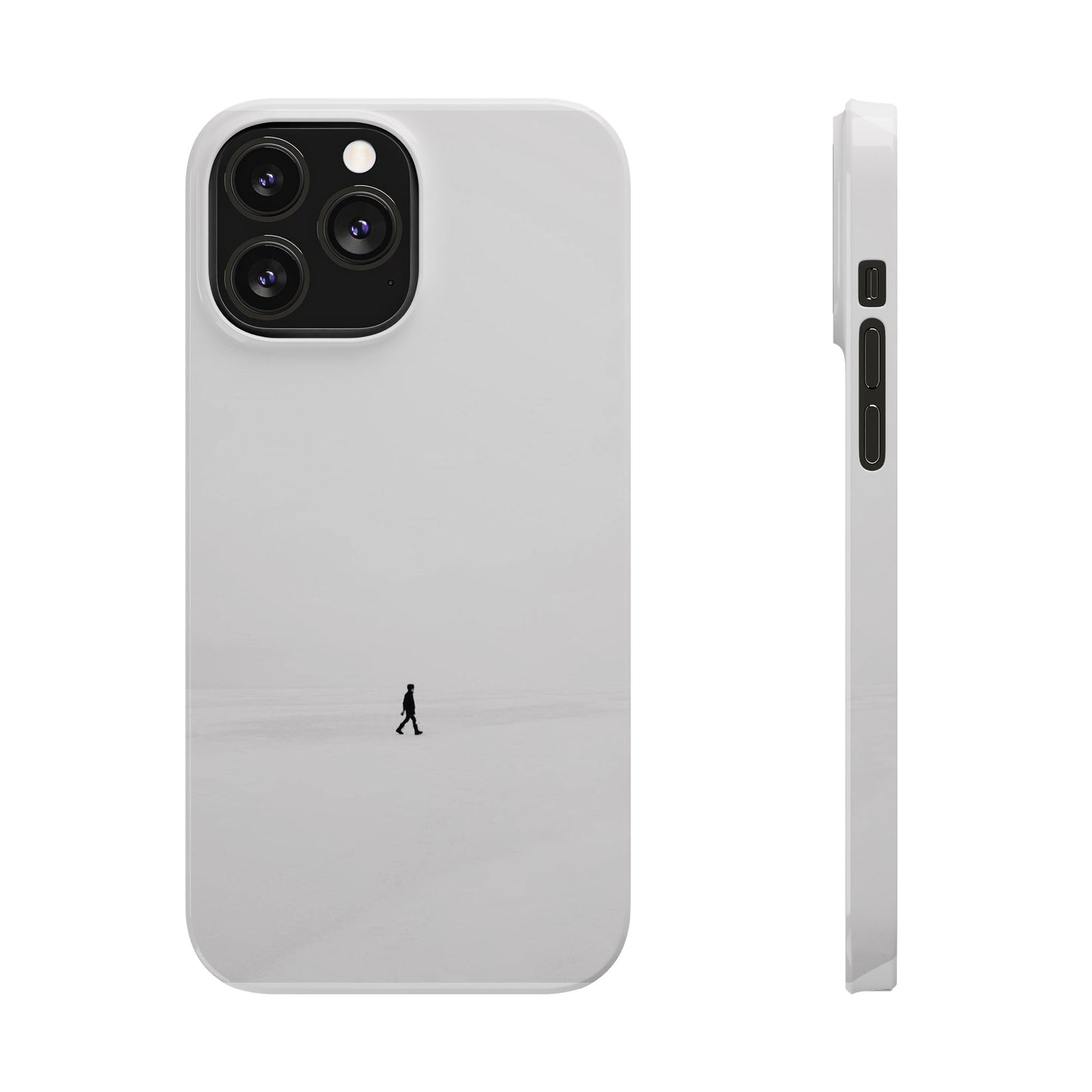 Minimalist Slim Phone Case - Serenity Walk Design