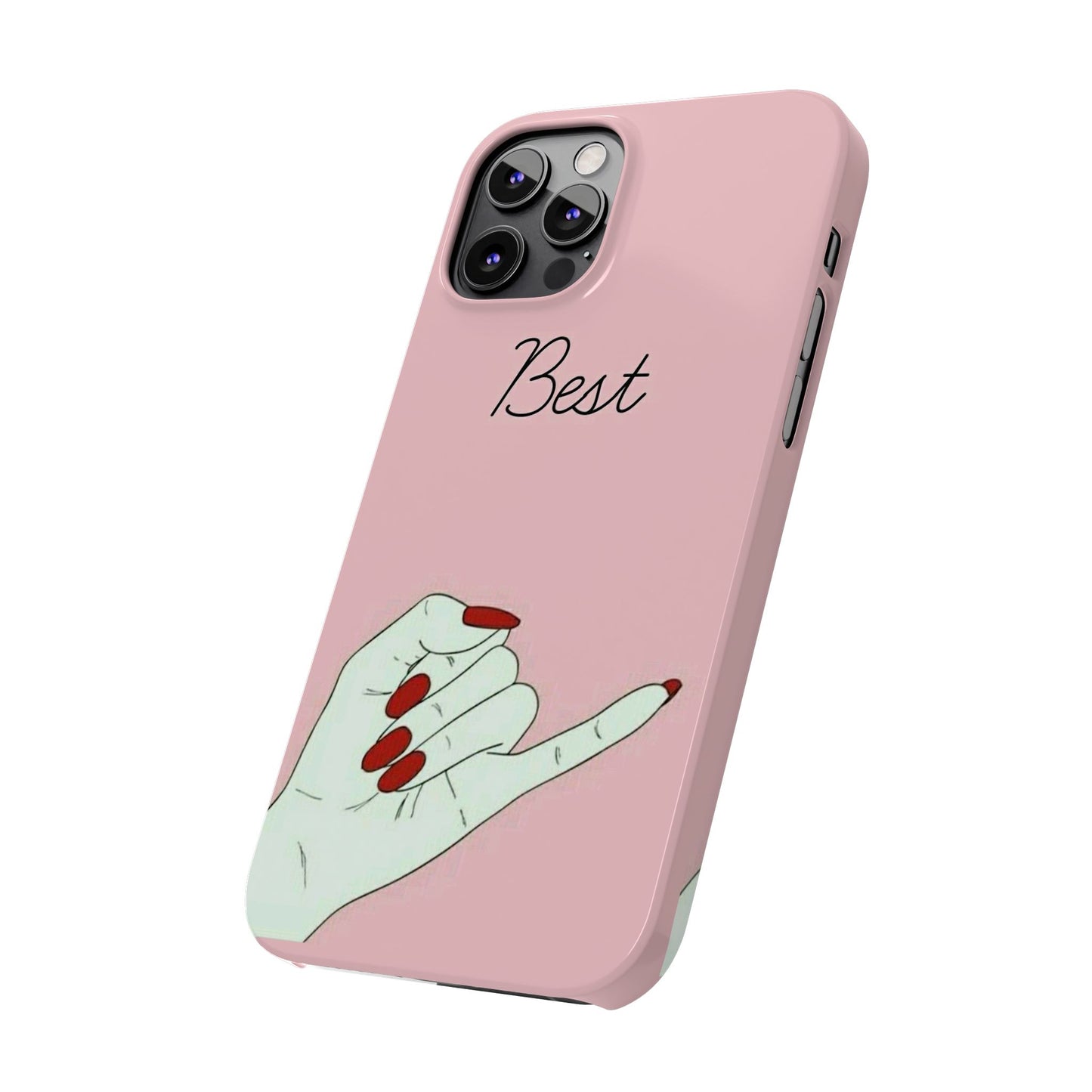 Best Slim Phone Case – Chic Nail Art Design for Trendsetters