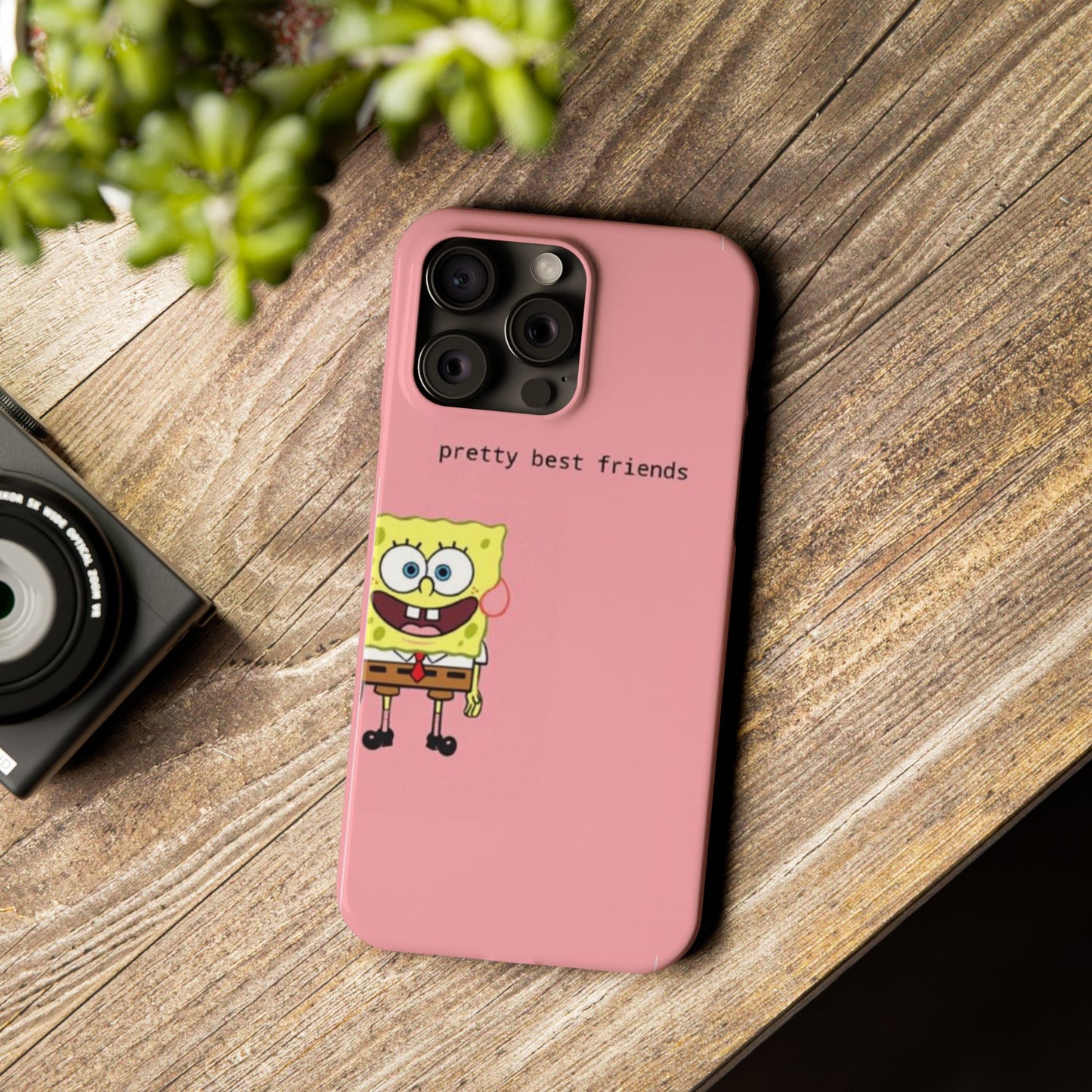 SpongeBob 'Pretty Best Friends' Slim Phone Case