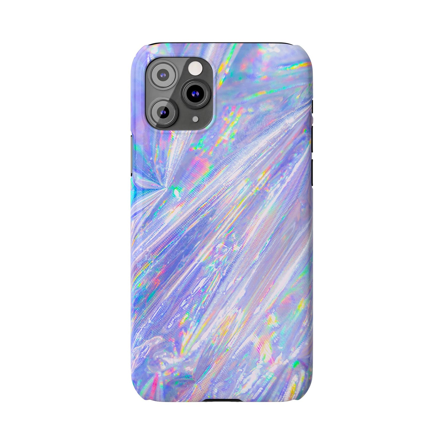 Iridescent Slim Phone Case - Holographic Design for Trendy Protection