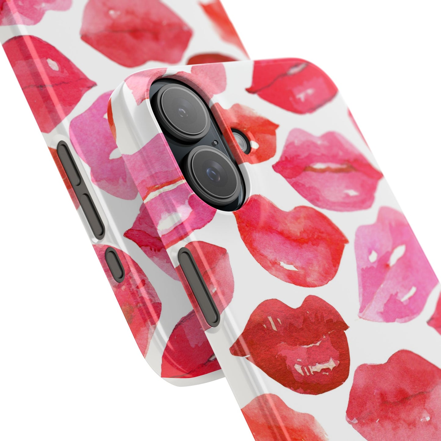 Romantic Kiss Lip Design Slim Phone Case - Perfect Gift for Valentine's Day