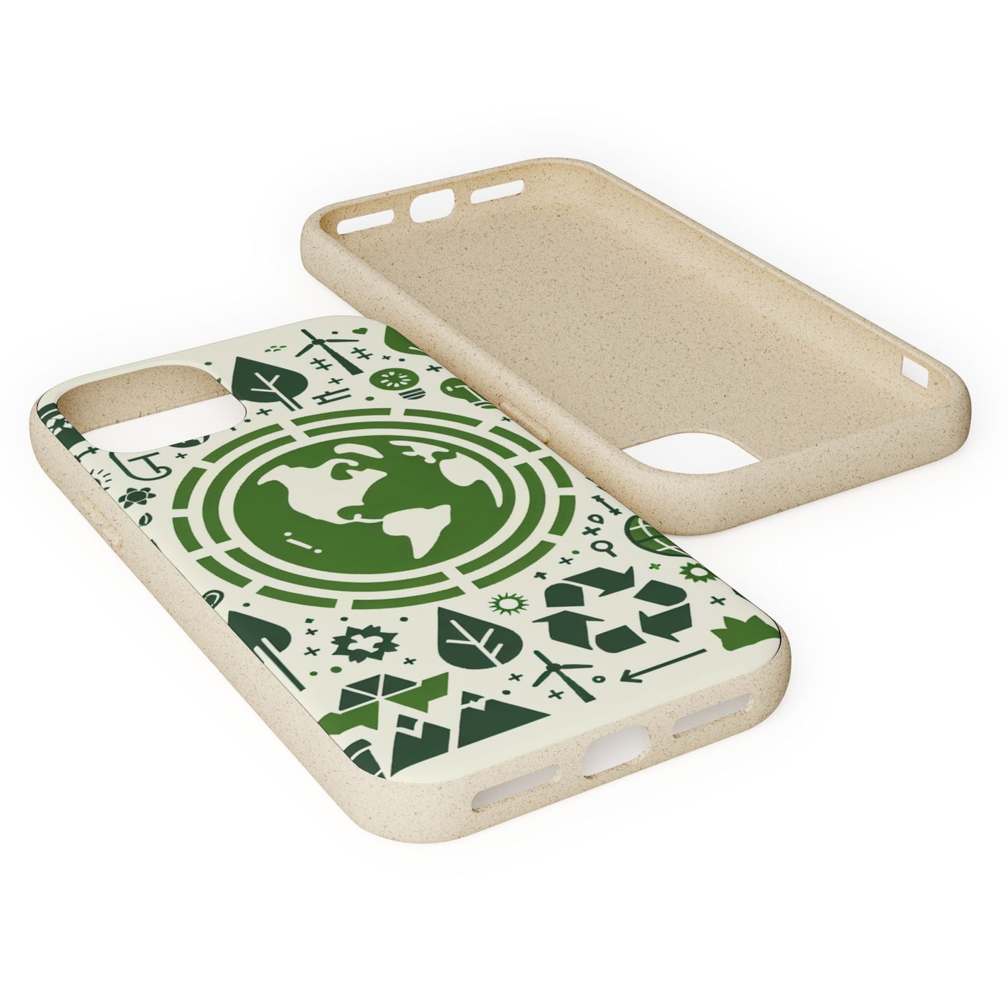 Eco-Friendly Biodegradable Phone Case - Earth & Nature Design