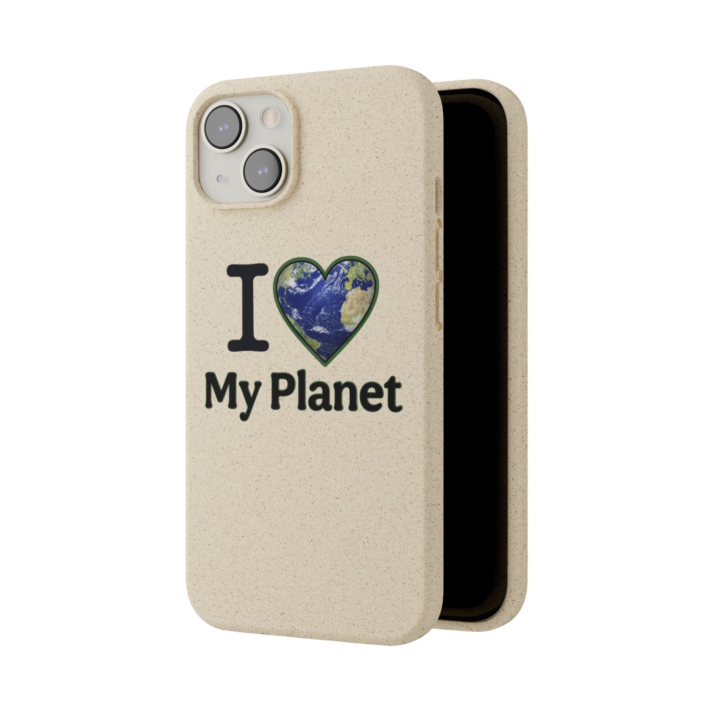 Eco-Friendly iPhone Case - I ❤️ My Planet