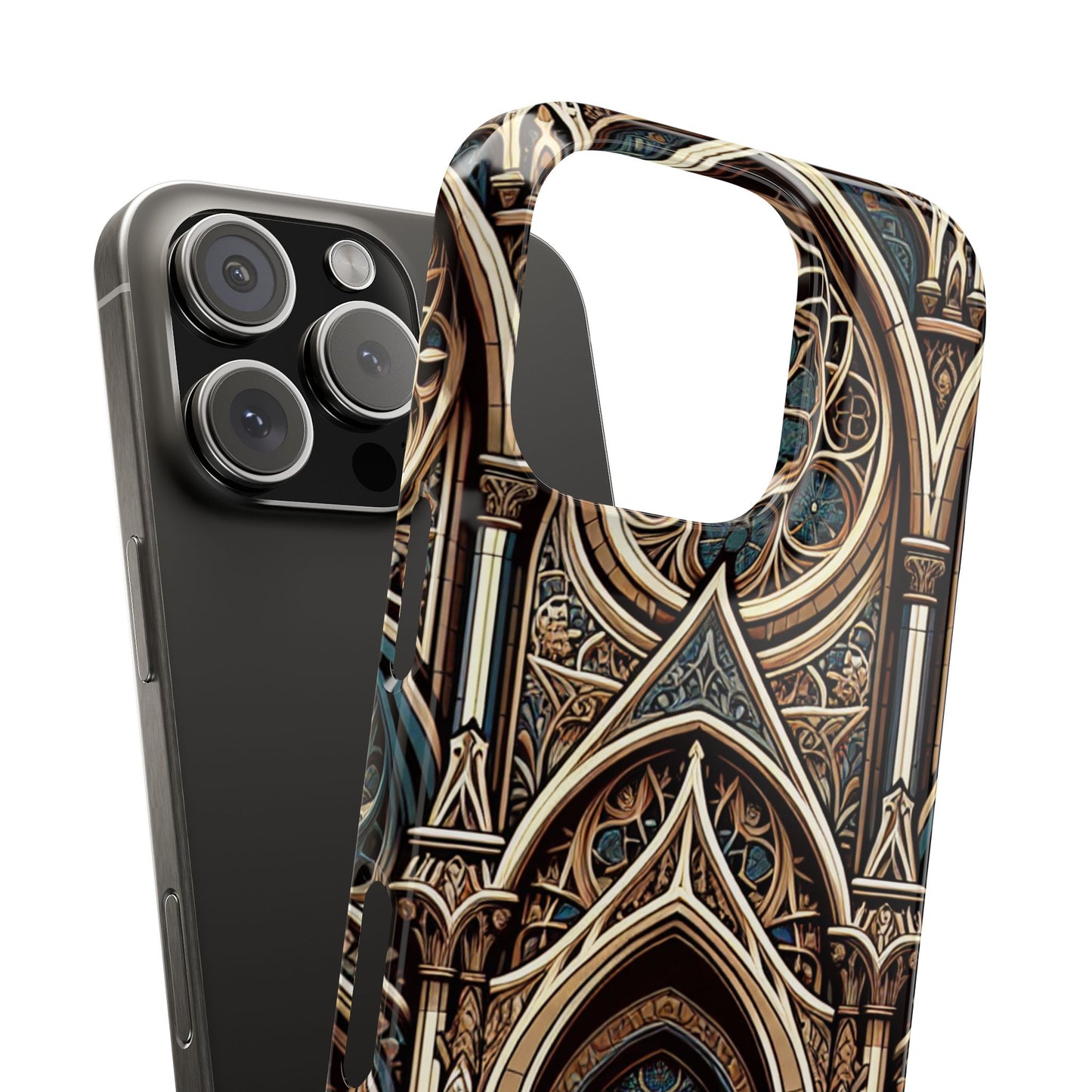 Stylish Cchurch pattern design - iPhone case