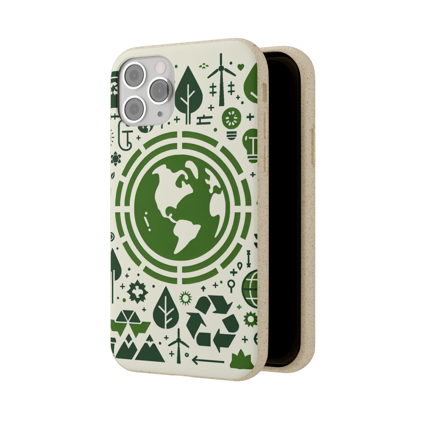 Eco-Friendly Biodegradable Phone Case - Earth & Nature Design