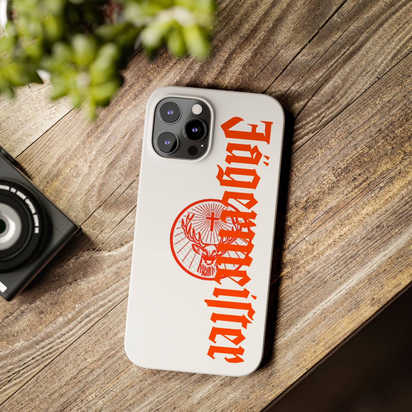 Stylish Jägermeister Slim Phone Case - Perfect for Parties & Gifting