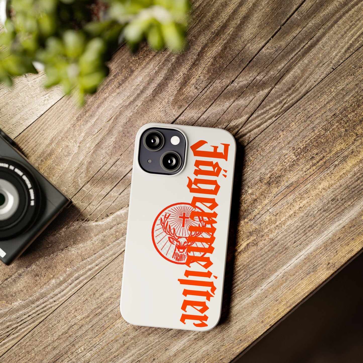 Stylish Jägermeister Slim Phone Case - Perfect for Parties & Gifting