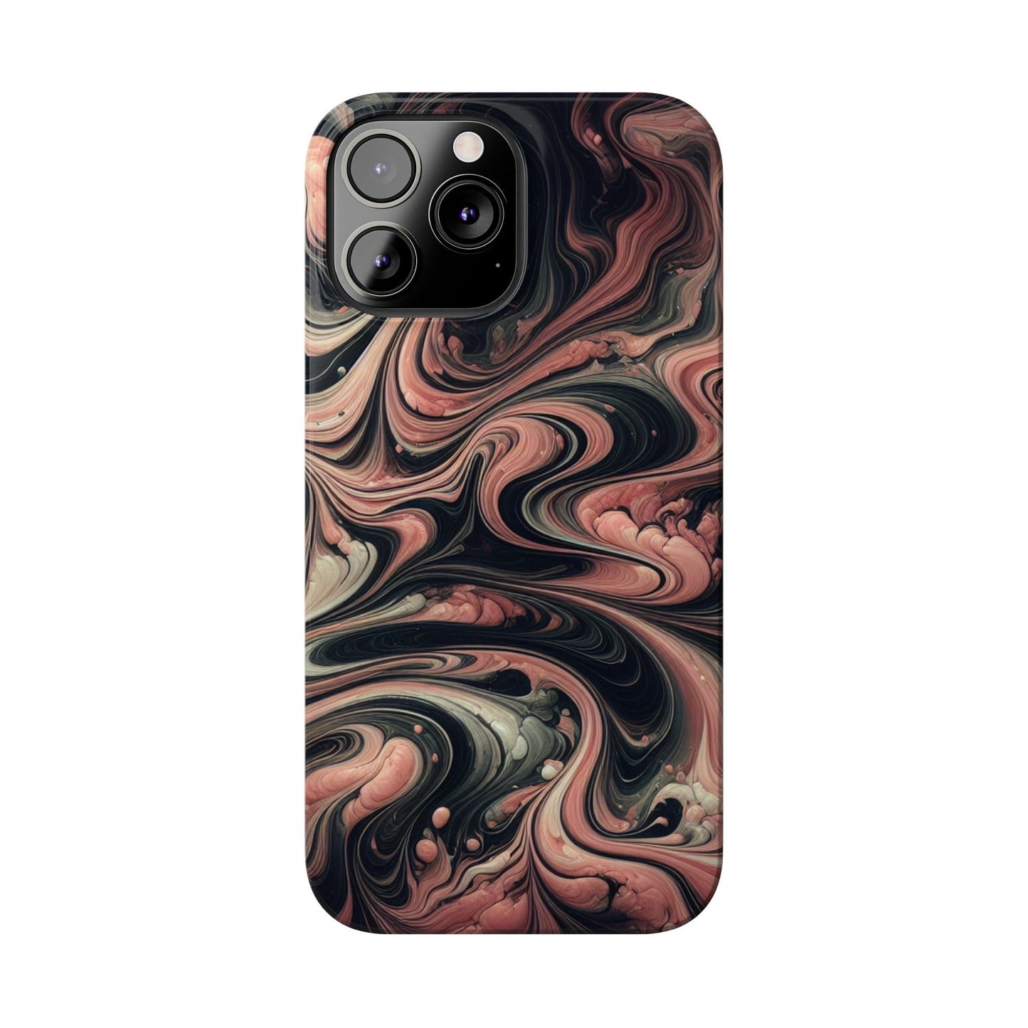 "Trending" Pink Marble design - iPhone case