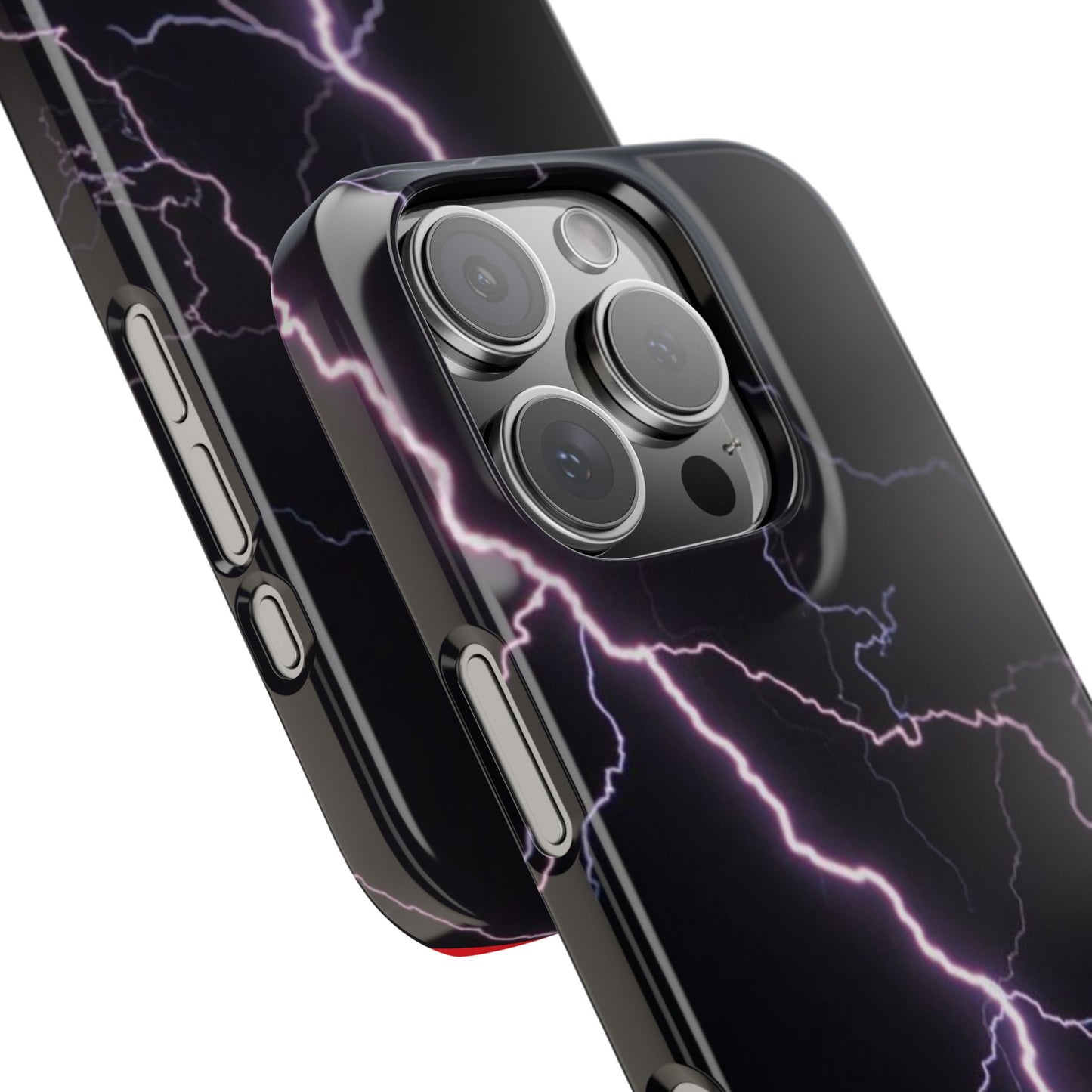 Lightning Bolt Slim Phone Case - Edgy, Stylish Protection for Your Device