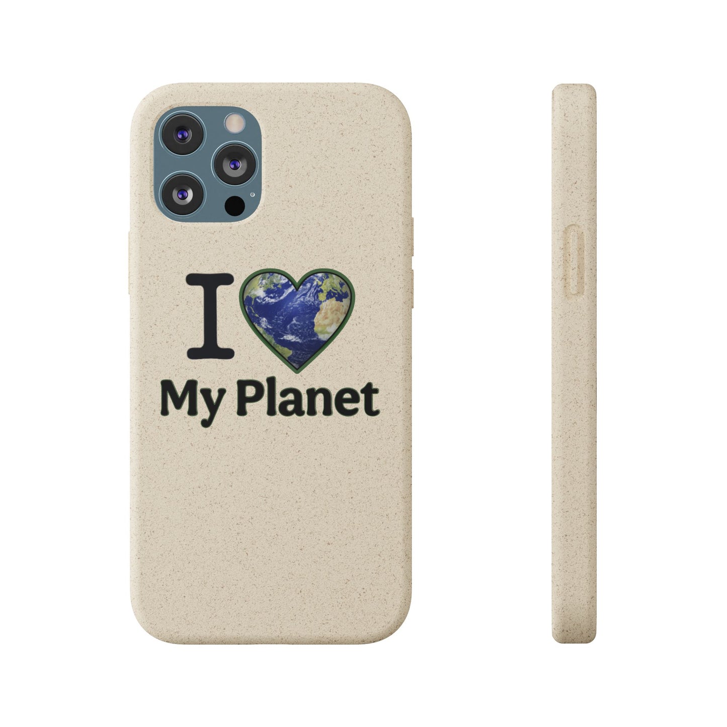 Eco-Friendly iPhone Case - I ❤️ My Planet