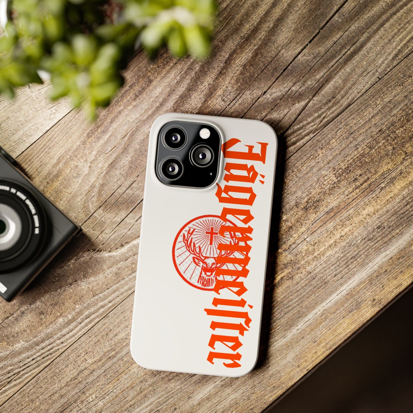 Stylish Jägermeister Slim Phone Case - Perfect for Parties & Gifting