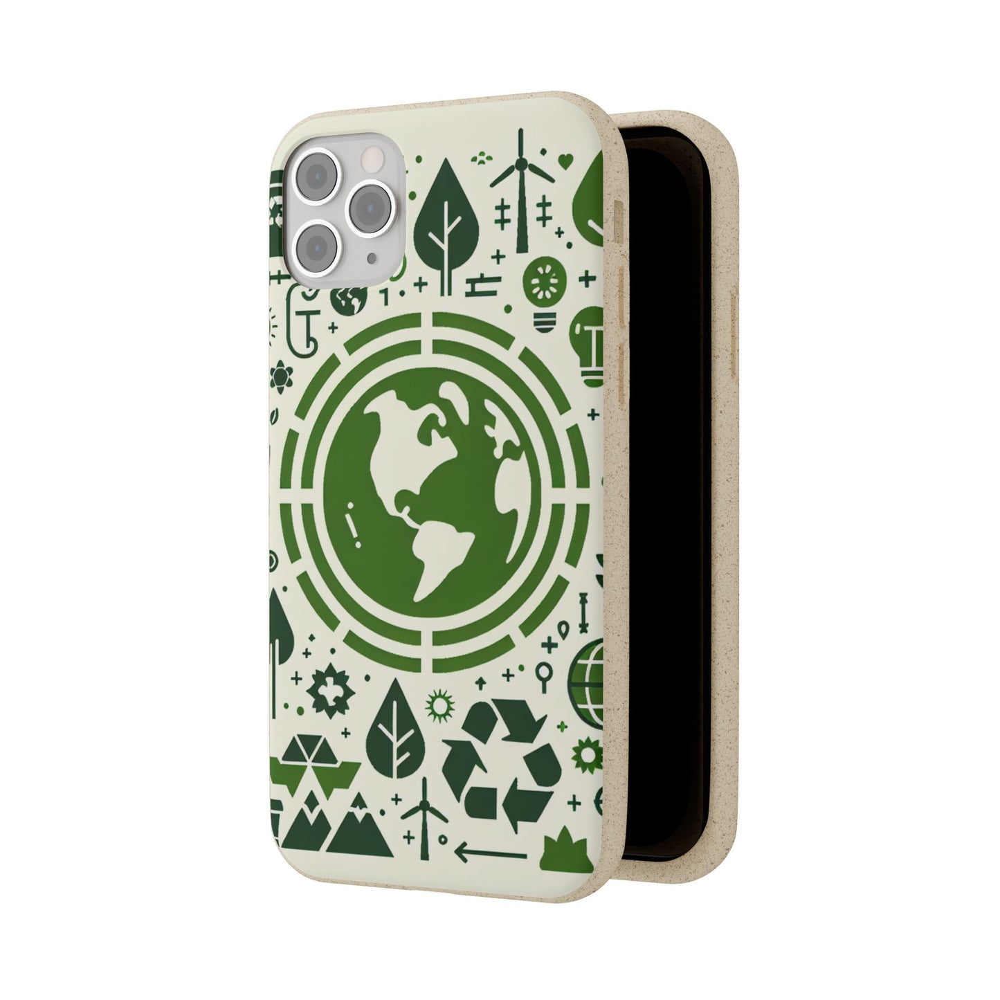 Eco-Friendly Biodegradable Phone Case - Earth & Nature Design