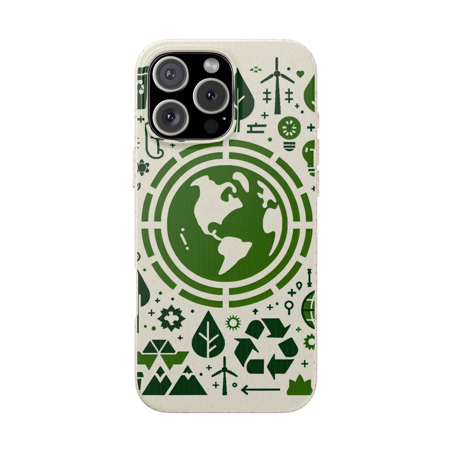 Eco-Friendly Biodegradable Phone Case - Earth & Nature Design