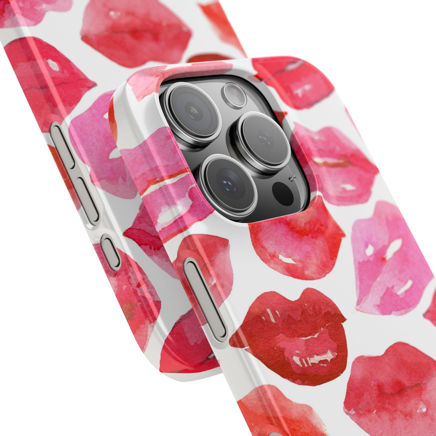 Romantic Kiss Lip Design Slim Phone Case - Perfect Gift for Valentine's Day