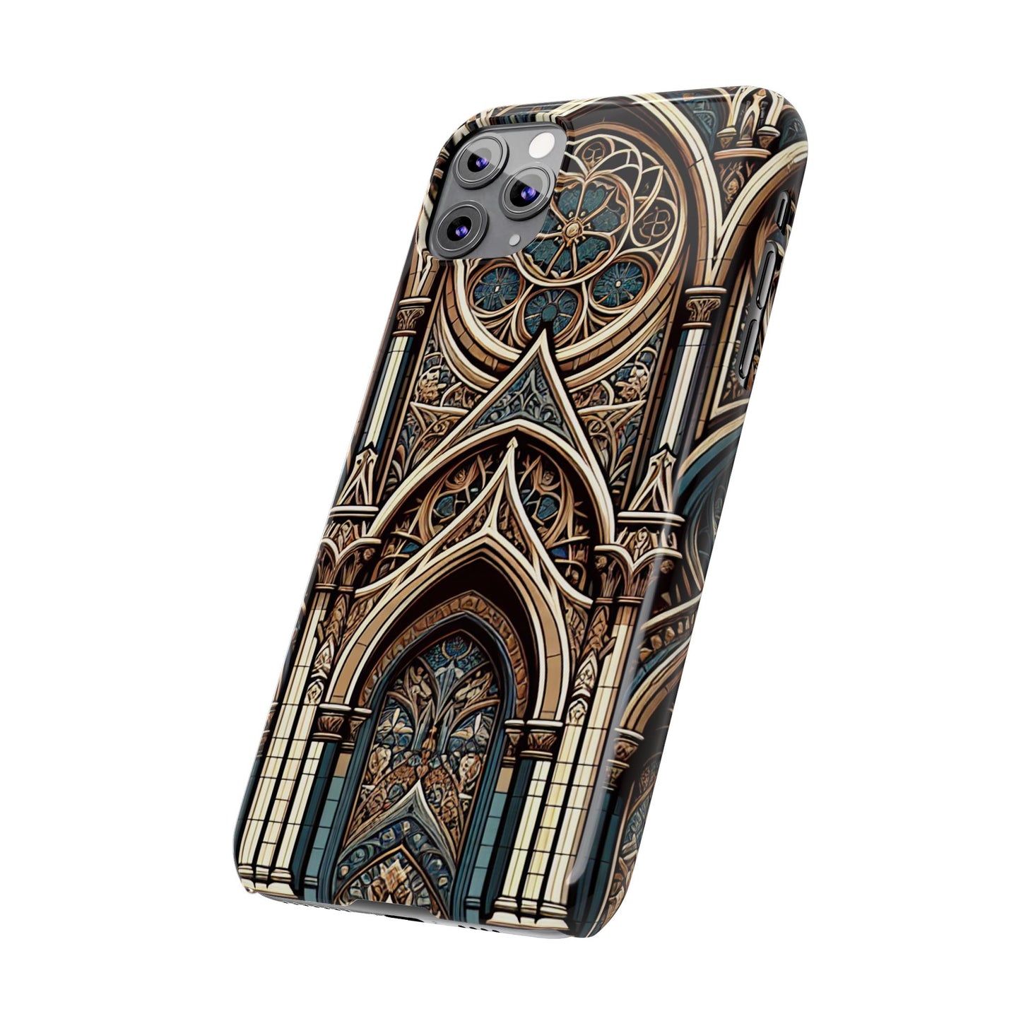 Stylish Cchurch pattern design - iPhone case