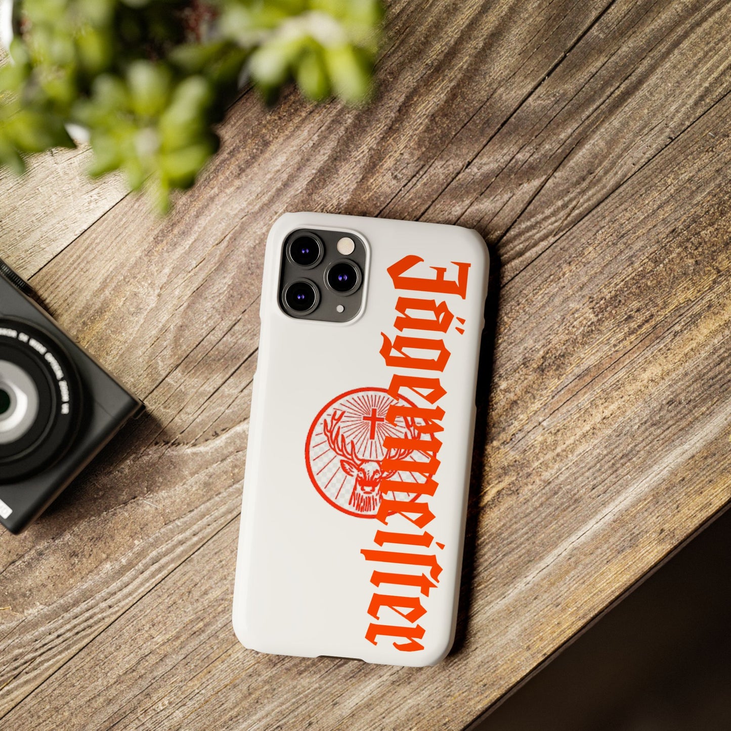 Stylish Jägermeister Slim Phone Case - Perfect for Parties & Gifting