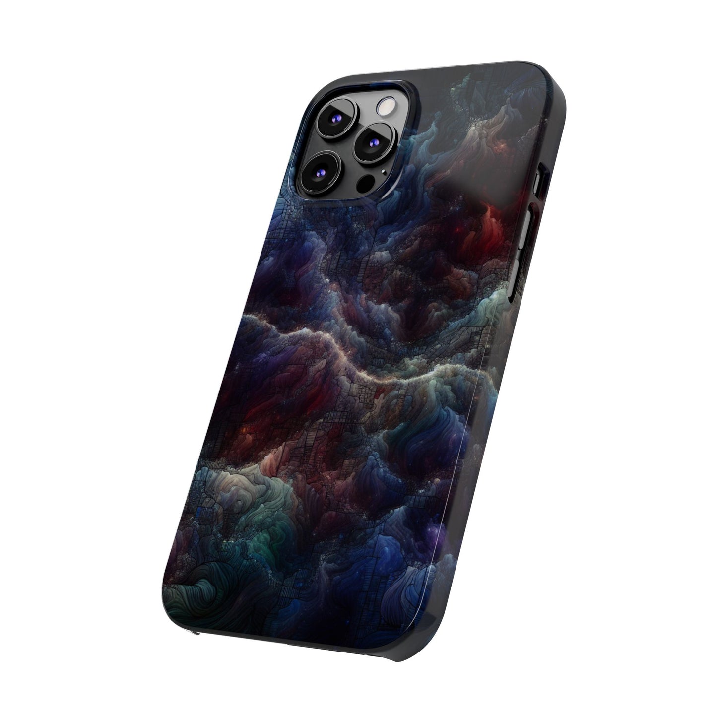 Cosmic Swirl Slim Phone Case - Protect Your Device in Style