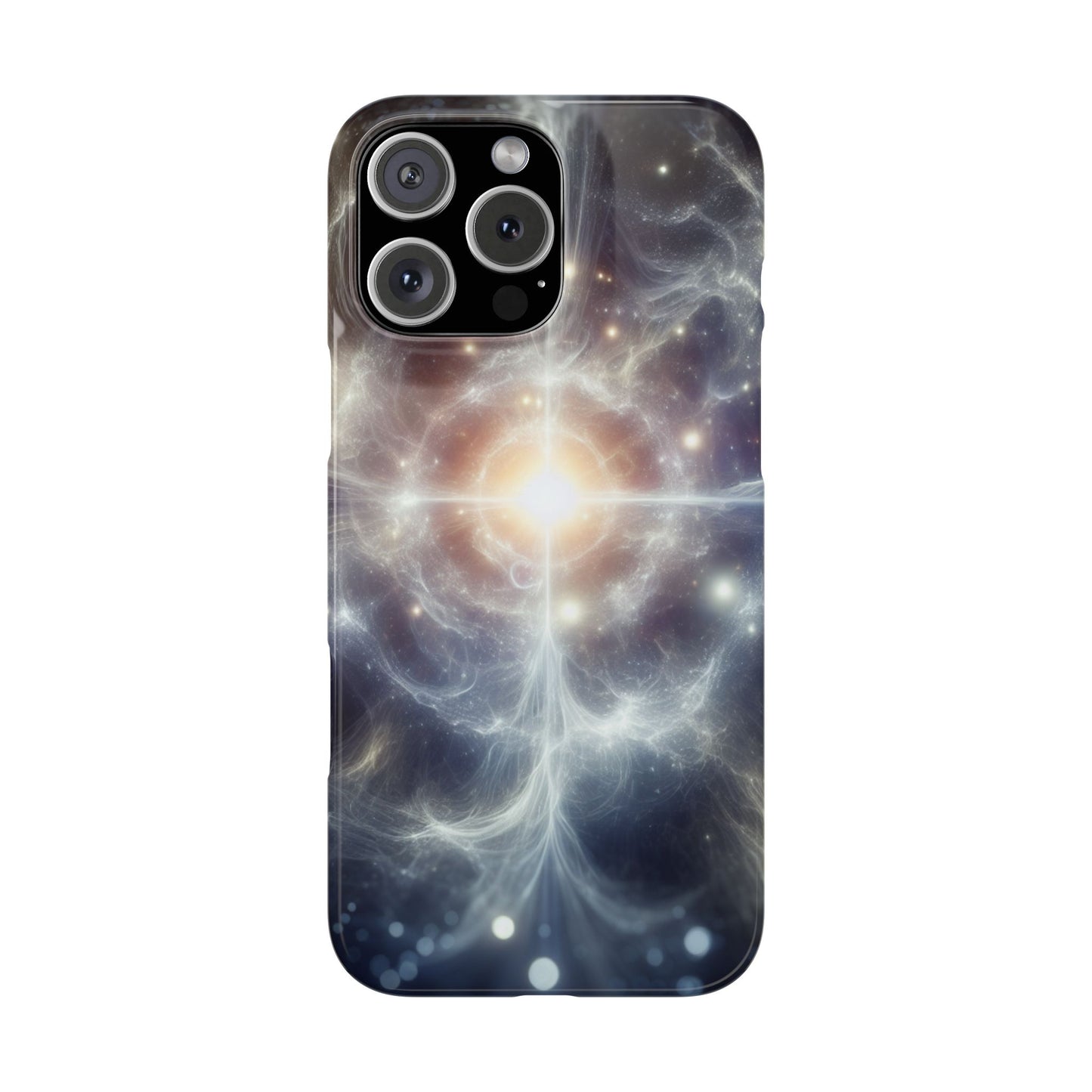 Cosmic Energy Slim Phone Case – Galaxy Design for Astronomy Lovers