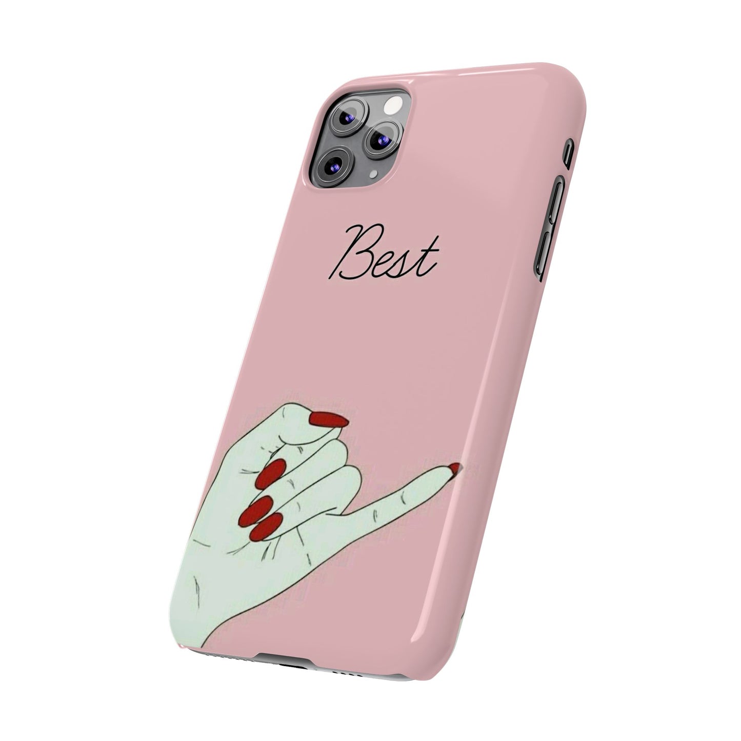 Best Slim Phone Case – Chic Nail Art Design for Trendsetters