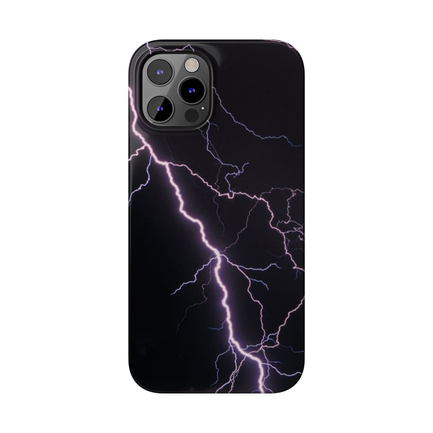 Lightning Bolt Slim Phone Case - Edgy, Stylish Protection for Your Device