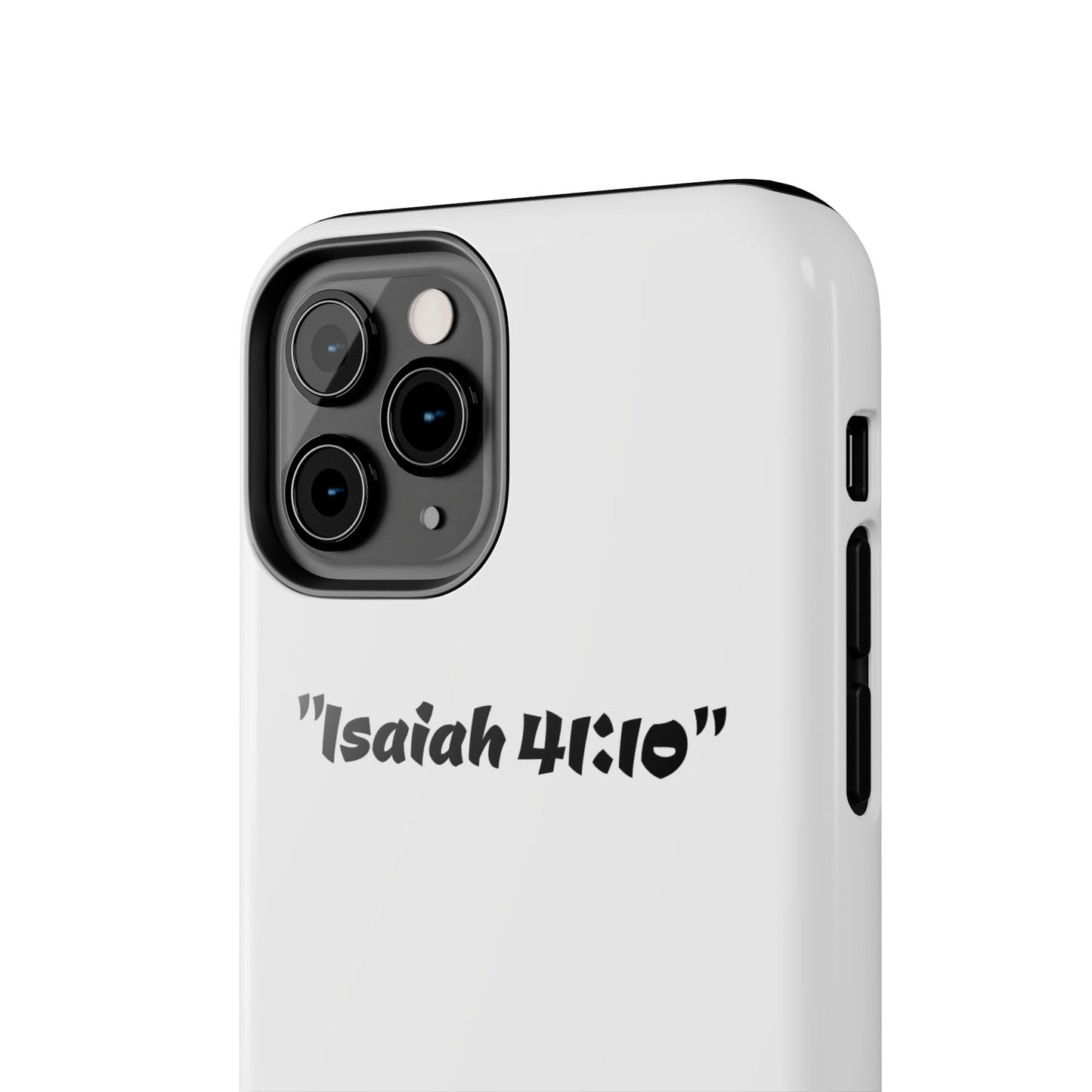 Bible verse "Isaiah 41:10" (V2) - Tough iPhone Case