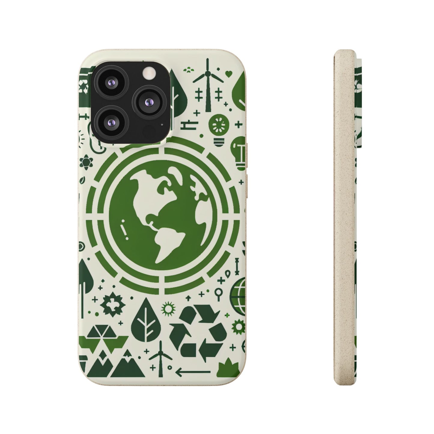 Eco-Friendly Biodegradable Phone Case - Earth & Nature Design