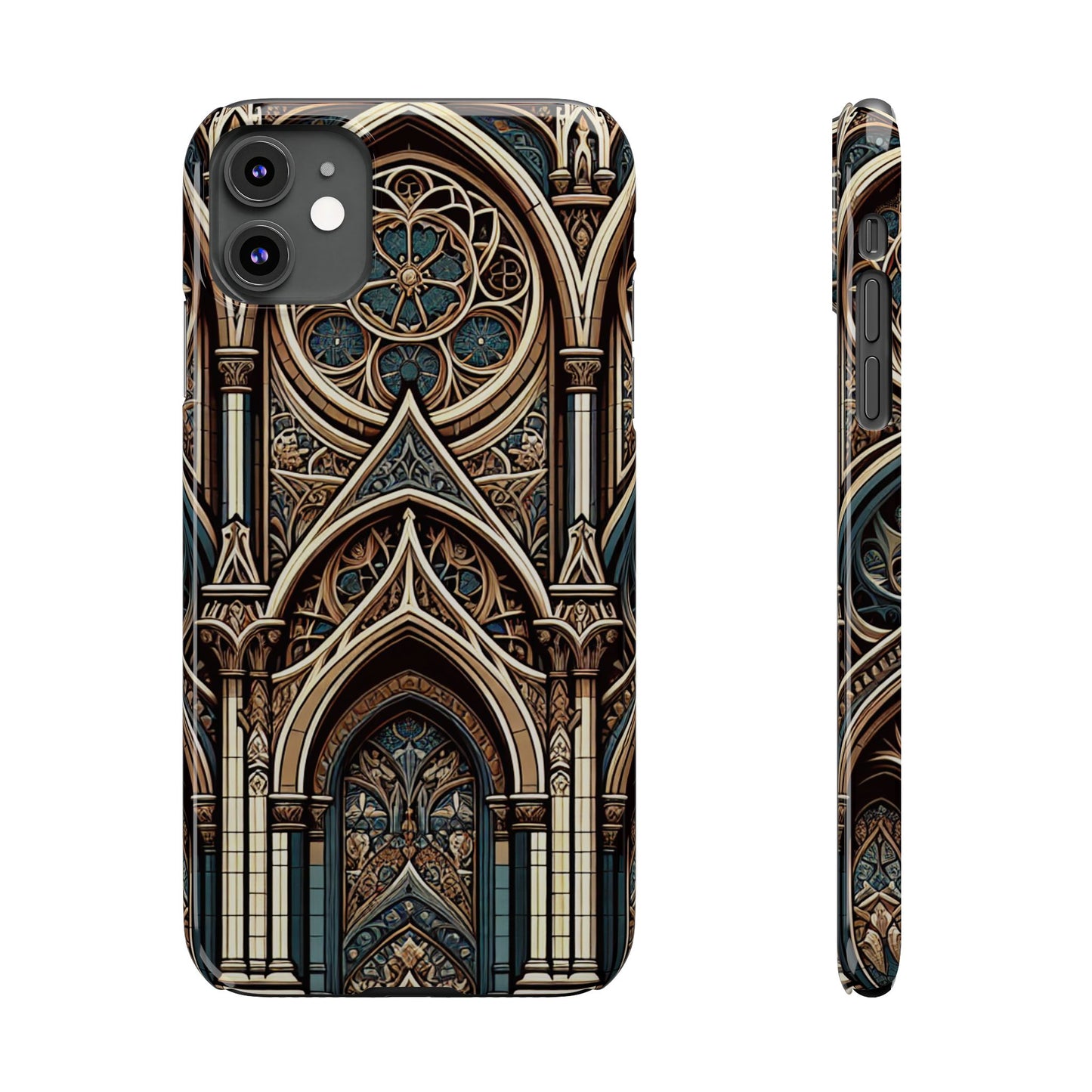 Stylish Cchurch pattern design - iPhone case