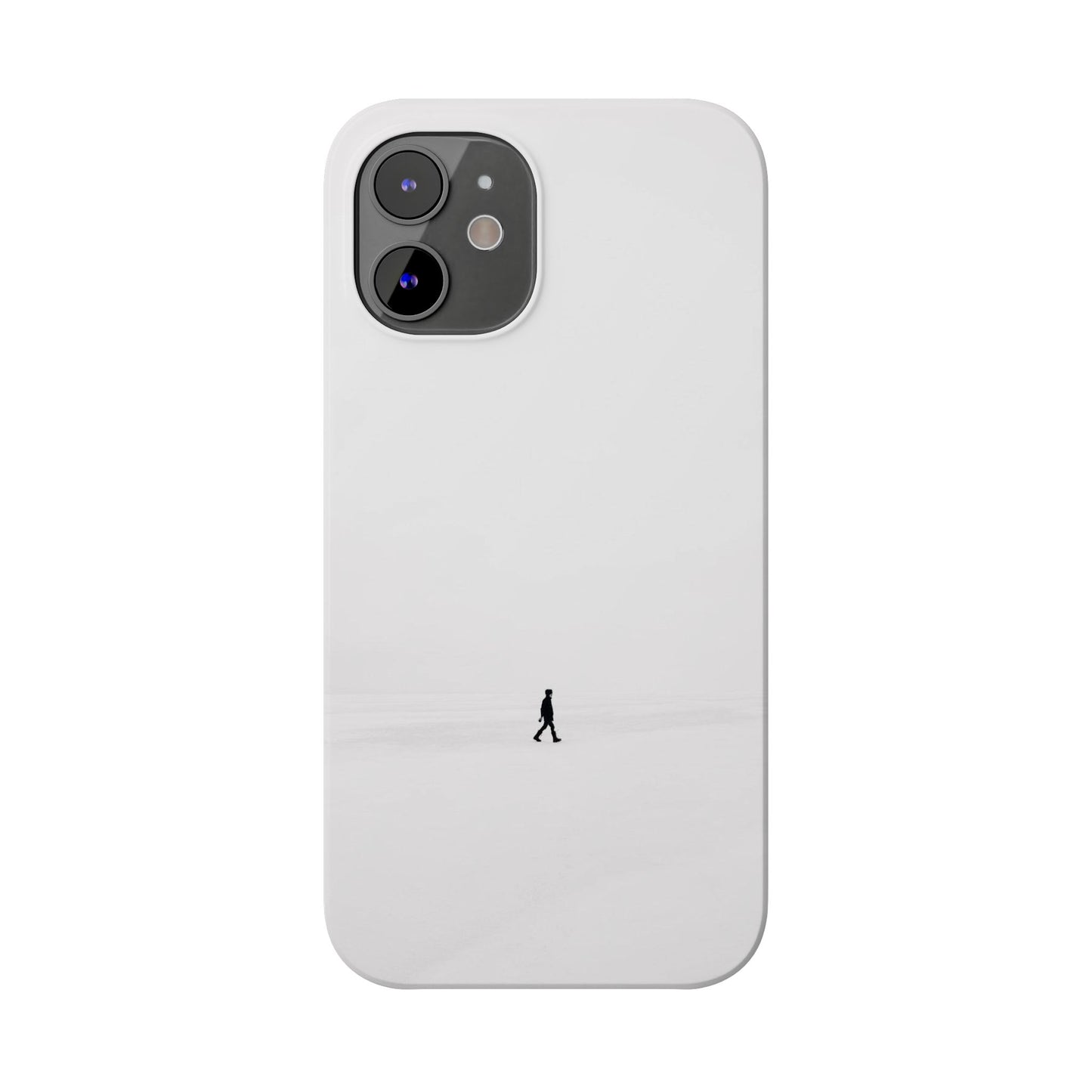 Minimalist Slim Phone Case - Serenity Walk Design