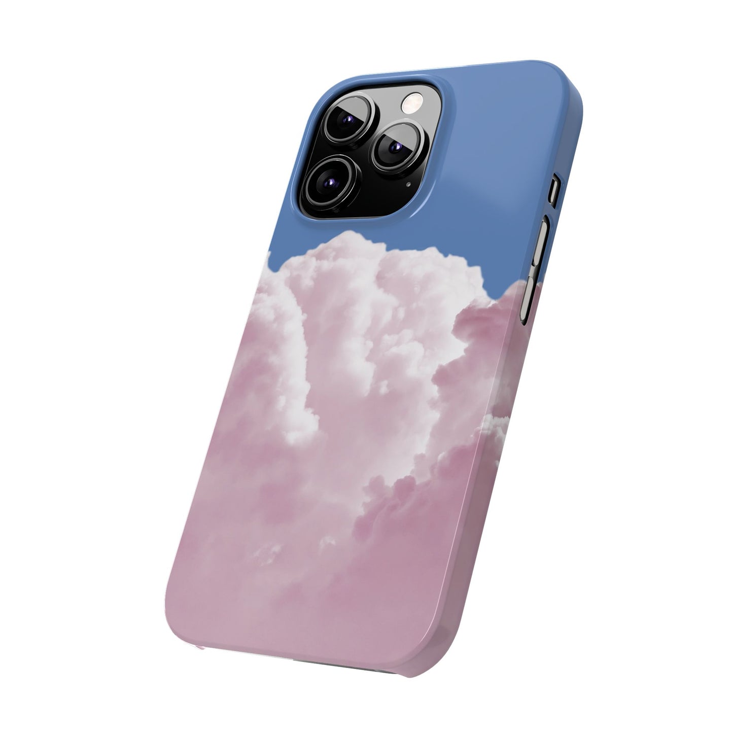 Pastel Cloud Slim Phone Case - Aesthetic Phone Accessory for Dreamers