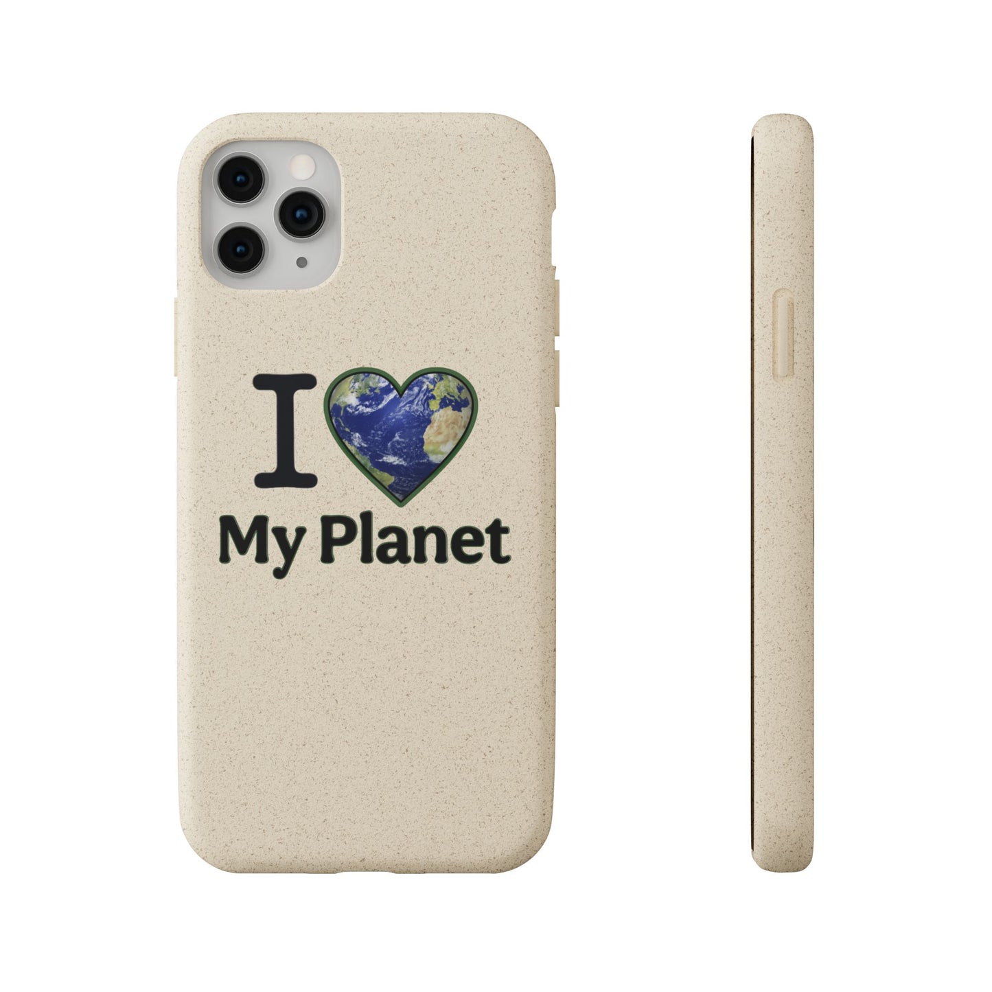 Eco-Friendly iPhone Case - I ❤️ My Planet