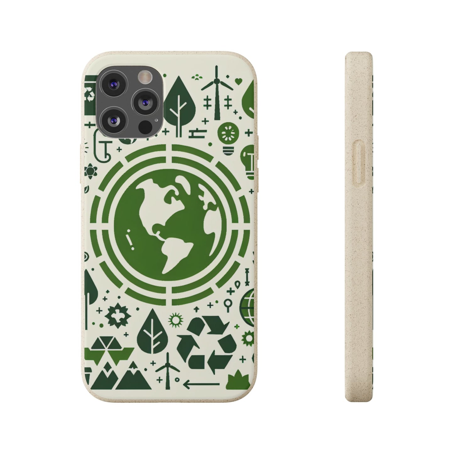 Eco-Friendly Biodegradable Phone Case - Earth & Nature Design