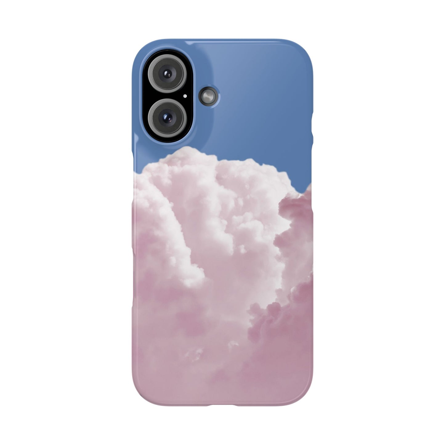 Pastel Cloud Slim Phone Case - Aesthetic Phone Accessory for Dreamers